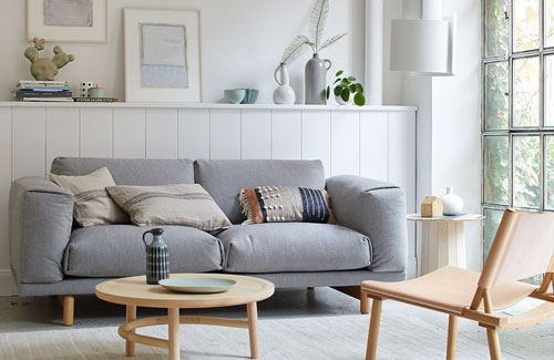 Peter Fehrentz interiordesign photography Innenarchitektur Fotografie Design Möbeldesign Furnituredesign Schöner Wohnen scandinavia scandi sofa living room lamp nature white