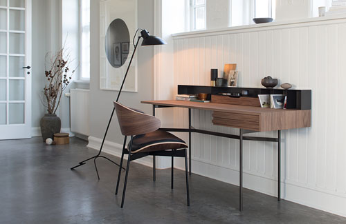 Peter Fehrentz interiordesign photography Innenarchitektur Fotografie Design Möbeldesign Furnituredesign More Schreibtisch writing desk Walnuss Harri American Walnut