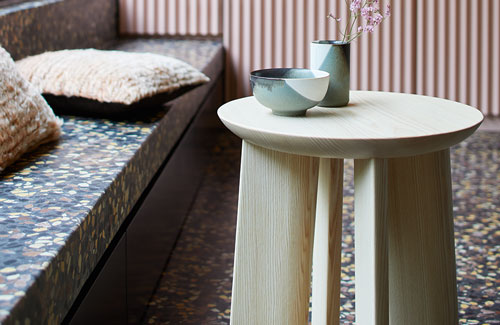 Peter Fehrentz interiordesign photography Innenarchitektur Fotografie Design Möbeldesign Furnituredesign More Stool p68 ash hocker esche